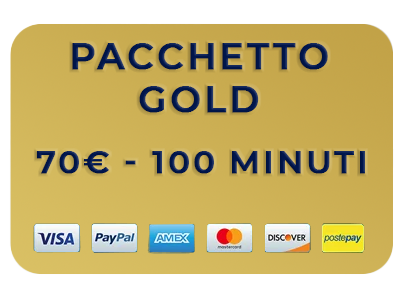 Acquista pacchetti minuti 36 gold 70 euro 2