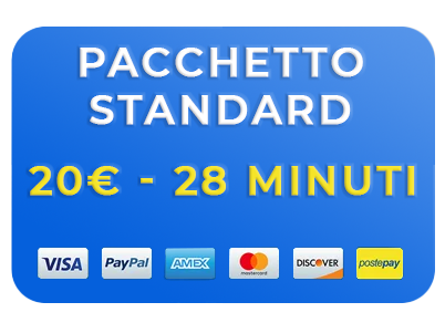 Acquista pacchetti minuti 19 standard 20 euro 2