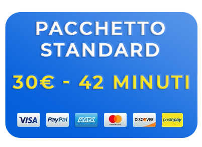 Acquista pacchetti minuti 21 standard 30 euro 2